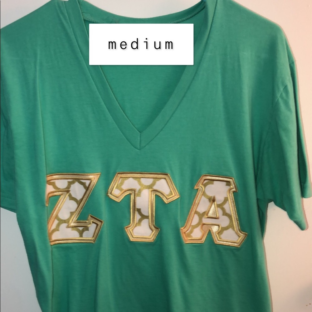 ZTA GOLD LETTERS
